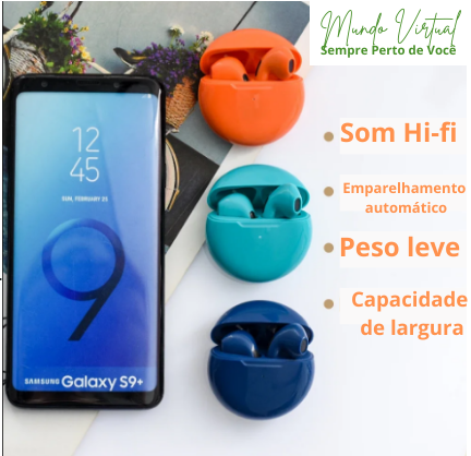 Fone Air Pro 6 TWS - mundo virtul